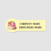 Cute bakery cake add names 名札 (正面)