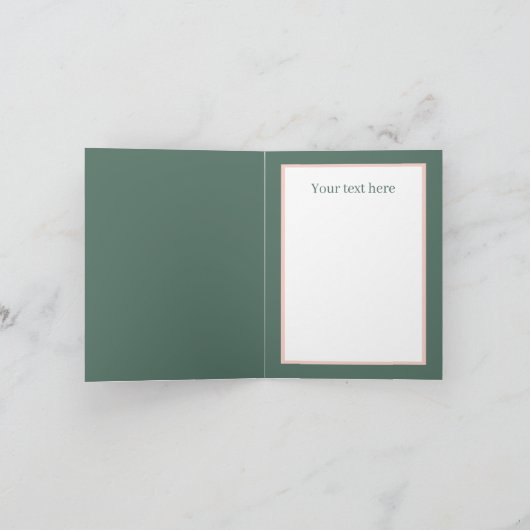 Cute Bakery oven mitt customizable カード (内部)