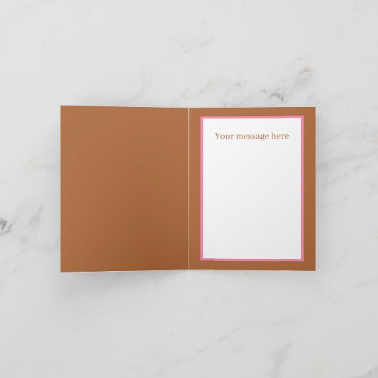 Cute Bakery sweet box customizable カード (内部)