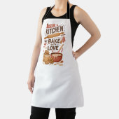 Cute Baking Graphic Apron for Home Cooks & Bakers エプロン (インサイチュ)