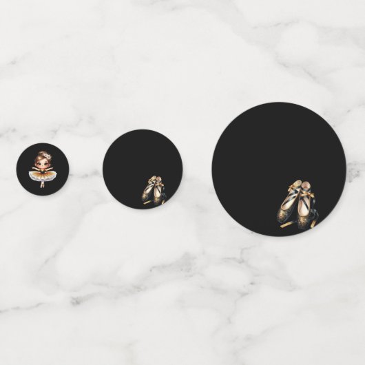 Cute Ballerina コンフェッティ (裏面)