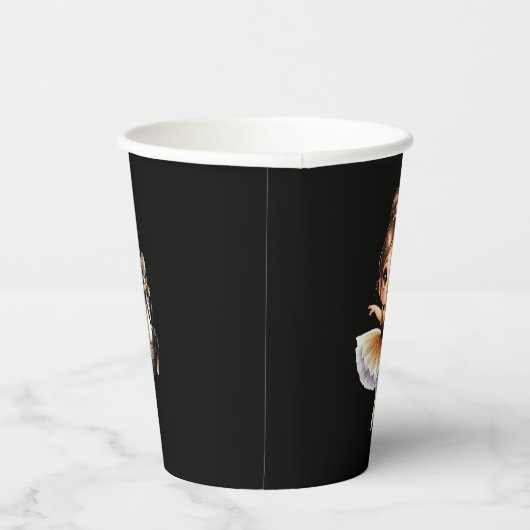 Cute Ballerina 紙コップ (右)