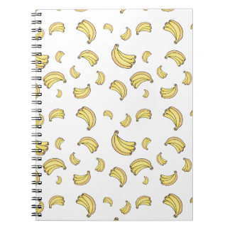 Cute Banana Pattern | Hand Drawn Banana Aesthetic  ノートブック
