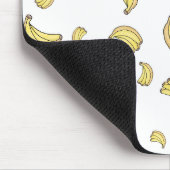 Cute Banana Pattern | Hand Drawn Banana Aesthetic  マウスパッド (コーナー)