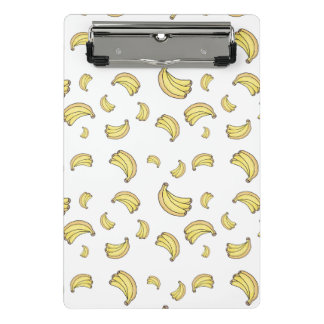 Cute Banana Pattern | Hand Drawn Banana Aesthetic  ミニクリップボード