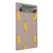 Cute Banana Pattern Mini Clipboard ミニクリップボード (アングル)