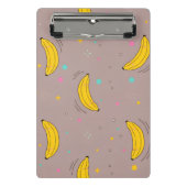 Cute Banana Pattern Mini Clipboard ミニクリップボード (正面)