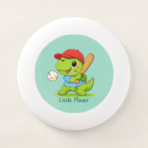 Cute Baseball Dinosaur T-Rex Sports Illustration