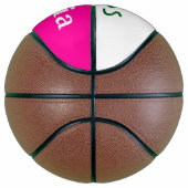 Cute Basketball Sports Spread Kindness Pink バスケットボール (右)