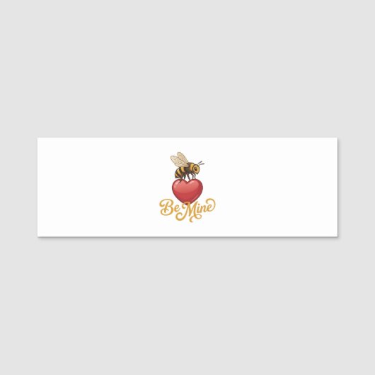 Cute Be Mine Honeycomb  名札 (正面)