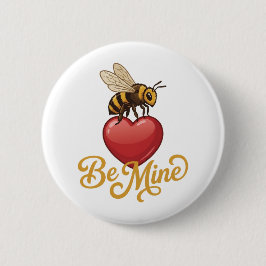 Cute Be Mine Honeycomb  缶バッジ