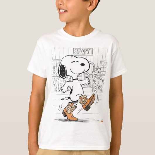 Cute Beagle Cartoon T-shirt Tシャツ (正面)