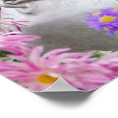 Cute Beagle Dog Puppy in a Milk Churn, a Pet Photo ポスター (角)