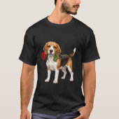 Cute Beagle Dog Tシャツ (正面)