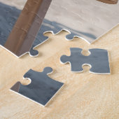 Cute Beagle Personalized Puzzle ジグソーパズル (側面)