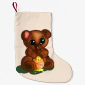 Cute Bear Christmas Stockings スモールクリスマスストッキング (正面)