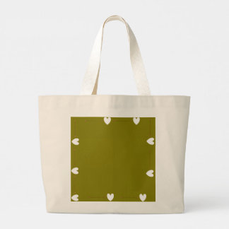 Cute Bear Green Tote Bag – Kawaii Bear Canvas Tote ラージトートバッグ