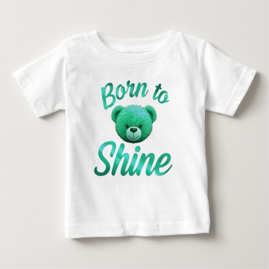 Cute Bear Kids T-Shirt ベビーTシャツ (正面)