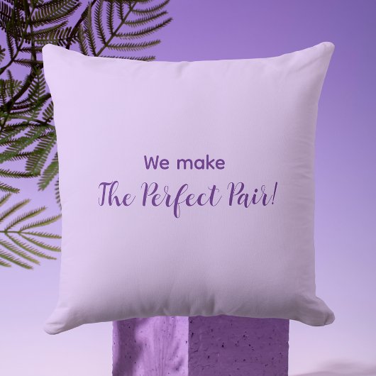 Cute Bear Mittens Personalized Lovers Throw Pillow クッション