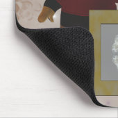 Cute Bear Personalized Photo  マウスパッド (コーナー)