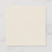 Cute Bear Reading Book Baby Shower Book Request  エンクロージャーカード (裏面)