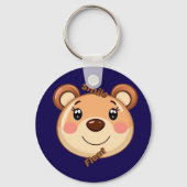 Cute Bear Smile キーホルダー (裏面)