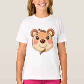 Cute Bear Smile Tシャツ (正面)