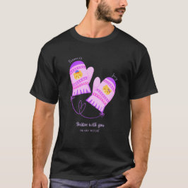 Cute Bear Smitten With You Personalized Lovers  Tシャツ