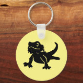 Cute Bearded Dragon Keychain キーホルダー (正面)