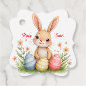 Cute Beautiful Easter Bunny Popular Collection フェイバータグ (正面)