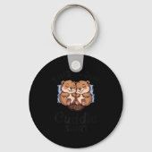 Cute Beavers Holding Hands This Is Our Cuddle  キーホルダー (正面)