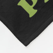 Cute Because There Is No Planet B Tee 環境保護Tシャツ フリースブランケット (角)