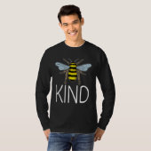Cute Bee Bumblebee Kind The Beekeeper Hive Honeybe Tシャツ (正面フル)