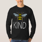 Cute Bee Bumblebee Kind The Beekeeper Hive Honeybe Tシャツ (正面)