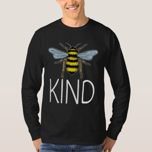 Cute Bee Bumblebee Kind The Beekeeper Hive Honeybe Tシャツ (正面)