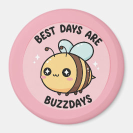 Cute Bee Fridge Magnet – Kawaii Bumblebee Decor マグネット