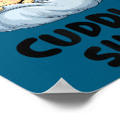 Cute Bee Lovers This Is Our Cuddle  ポスター (角)