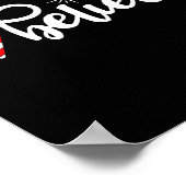 Cute Believe Christmas  ポスター (角)