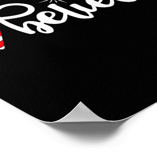 Cute Believe Christmas  ポスター (角)