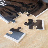 Cute Bengal Cat Christmas Personalized ジグソーパズル (側面)