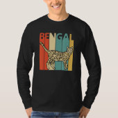 Cute Bengal Cat Tシャツ (正面)