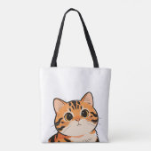 Cute Bengal Cat Tote Bag トートバッグ (裏面)