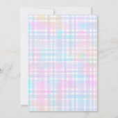 Cute Berry Cupcakes Boy or Girl Gender Reveal 招待状 (裏面)