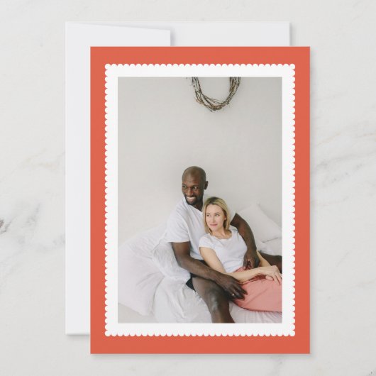 Cute Berry Pattern Handwritten Christmas Party 招待状 (裏面)