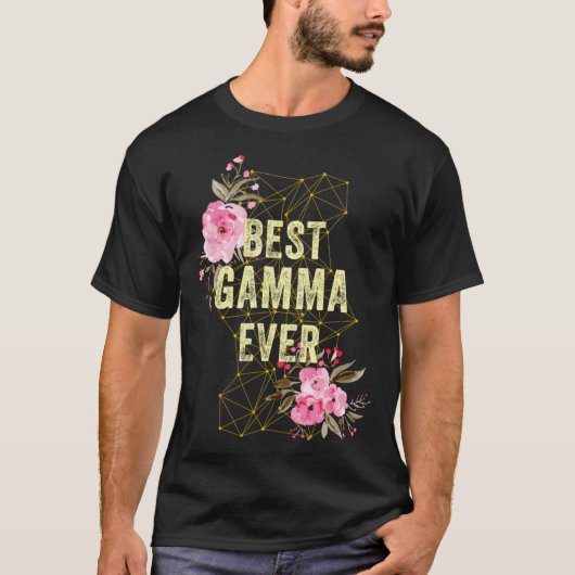 Cute Best Gamma Ever Costume Mothers Day Grandma Tシャツ (正面)