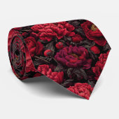 Cute Best Gifts For Men Peonies ネクタイ (ロール)
