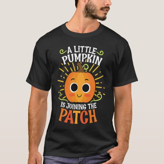 Cute Big Brother Pumpkin Thanksgiving Pregnancy An Tシャツ (正面)