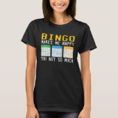 Cute Bingo For Casino Game Bingo Tシャツ (正面)