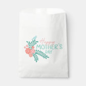 Cute bird on flower mother's day design フェイバーバッグ (正面)