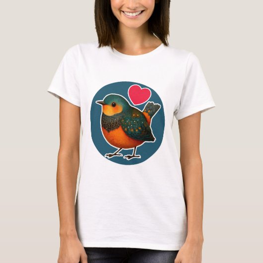 Cute Bird Tシャツ (正面)